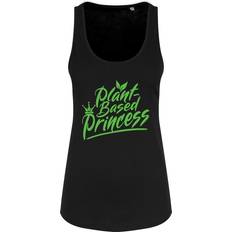 Clothing Grindstore Plant Based Princess Tank Top Black