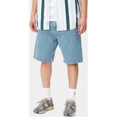 Carhartt WIP Kläder Carhartt WIP – Brandon – Ljusblå tvättade jeansshorts med ledig passform
