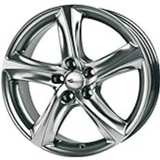 18" Car Rims Brock B25 8 x 18 ET 38 bultcirkel 5 105 nav centrering 56,6 580071136, kromsilvermålad