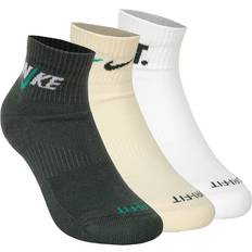 Polyamide - Unisex Underwear Nike Everyday Plus Cushioned Training Ankle Socks 3-pack - Multicolour