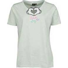 Wide T-shirts Disney Mickey Mouse Love T-Shirt green