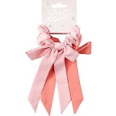Children Hair Ties Boots Kids Scrunchie Bow 2 pk