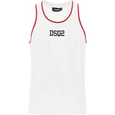 DSquared2 Tank Tops DSquared2 Dsquared Cotton Cool Tank - White