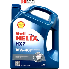 10w40 Motor Oils Shell Engine Helix HX7 10W40 A3 B4 5L Motor Oil 5L
