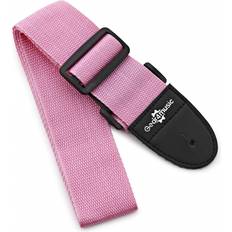 Guitar Strap by Gear4music, Pink, 2''