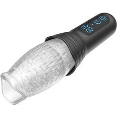 Toys Orgastobator 02 Male Masturbator Black & Transparent