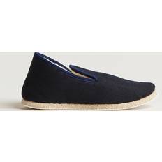 Wool Slippers - Navy