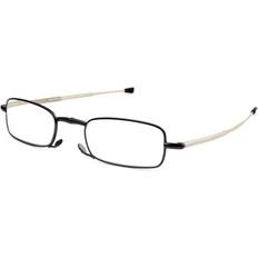 Foster Grant Rectangle in Black with Clear Lenses Gideon