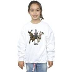 Marvel Thor Love And Thunder Viking Ship Sweatshirt White 5-6 Years