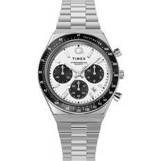 Timex Q Chronograph white male now available at BSTN in size ONE SIZE (ONE SIZE)