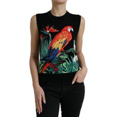Silk - Women Tank Tops Dolce & Gabbana Round-neck Knitwear