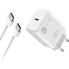 Apple 20w usb c Cellularline USB-C Charger Kit für Apple 20W PD White 20 W USB Ladegerät