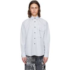 Shirts Stone Island Blue Comfortable Fit Shirt V0041 SKY BLUE