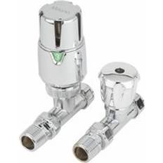 Modern Chrome Straight Heated Rail