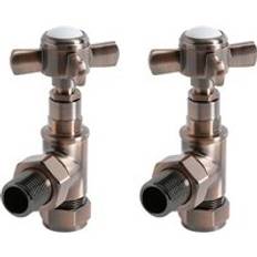 Pair of Angled Heated Rail