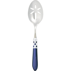 Blue Serving Spoons Vietri Aladdin Slotted Serving Spoon