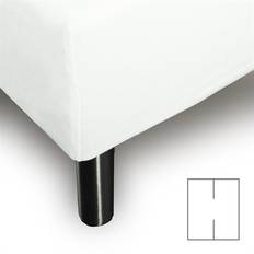 Bomuld Lagner Nordstrand Home H-Split Stræklagen 180x200 cm Hvid Lagen Hvid