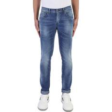 Jeans Dondup Blue Cotton Jeans & Pant 31, 32, Blue, Blå Bukser, Color_Blå Herre, Jeans, Jeans & Pants Men Clothing