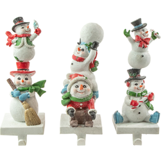 Stockings on sale Northlight Set of 3 Snowmen Christmas Holders 9" Stocking