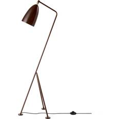 Brun - Messing Gulvlamper & Havelamper GUBI Gräshoppa Floor Gulvlampe 125.3cm