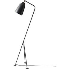GUBI Gräshoppa Anthracite Grey Semi Matt Floor Lamp 125cm