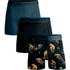 Muchachomalo Mens 3-pack Boxershorts Men Multicolour Cotton