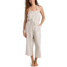 Beige Swimsuits La Blanca Women's Wide Leg Jumpsuit Swim Cover Up Taupe