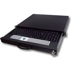 Aixcase AIX 19K1U-B Tangentbordshylla Rack