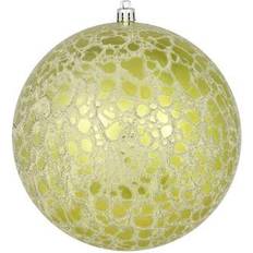 4 in Crackle Ball Lime 6 Per Bag