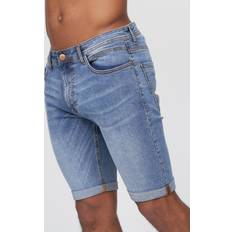 W38 Shorts Duck and Cover Mens Zeki Shorts Stone Wash Stonewash