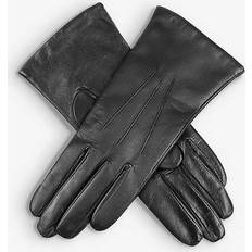 Accessories on sale Dents Womens Black Maisie Cashmere-lined Touchscreen Leather Gloves