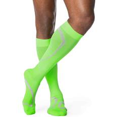 Sigvaris 412CMM54 20-30mmHg Knee High Compression Sock, Medium And Medium, Lime