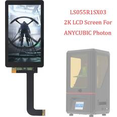 anycubic foton lcd 3d skriver 2k lcd skjerm glass tommers