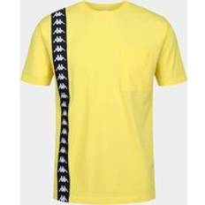 Kappa Clothing Kappa Men's Ecop Logo T-Shirt Yellow