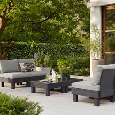 Keter Outdoor Lounge Sets Keter Elements 4 Outdoor Lounge Set