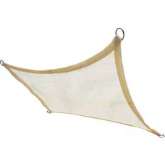 Garden & Outdoor Environment GreenBay 4x3m, Cream Green Bay Sun Shade Sail HDPE Awning Rope
