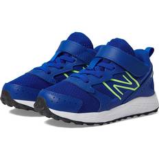 Children's Shoes New Balance Kids' Fresh Foam 650 Bungee with Top Strap Blue/Green Size X-Wide