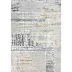 Carpets & Rugs Anne Klein The Nobility Modern Geometric Rug 3.11 x 5.7 Beige