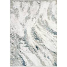 Carpets & Rugs Anne Klein The Artisan Modern Abstract Rug 2x3.11 Grey, Blue, Red