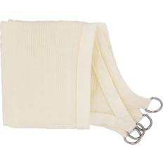 White Sail Awnings GreenBay 2x3m, Cream Green Bay Sun Shade Sail HDPE Awning