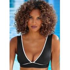 Vivance Triangle Bikini Top Black