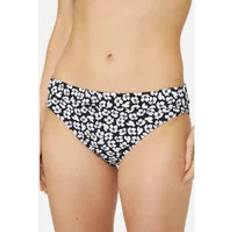 Blommiga Bikiniunderdelar Debenhams Women's Womens/Ladies Ditsy Print Bikini Bottoms Black