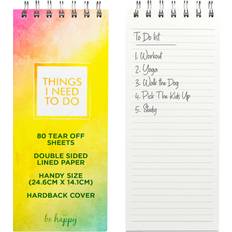 SOL Do List Notebook Hardback 80 Sheets 24x14cm To Do List Planner