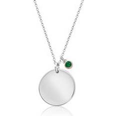 Clogau Celebration May Sterling Silver Birthstone Pendant Sterling Silver