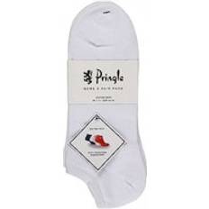 Pringle Men's Pack of Secret Lower Cut Socks White