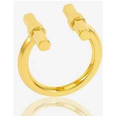 Rachel Jackson London Rachel Jackson Adjustable T-Bar Ring, Gold, Women