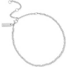 Plata Tobilleras ChloBo Sterling Silver Mini Cute Anklet Sterling Silver