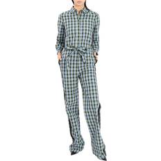 Burberry Women Jumpsuits & Overalls Burberry Azura Silk-Blend Jumpsuit -