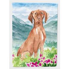 Garden & Outdoor Environment PatioPlus Flowers Vizsla Garden Flag