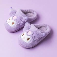 Lila Innetofflor Shein Series Plush Slippers For Women, Autumn/Winter